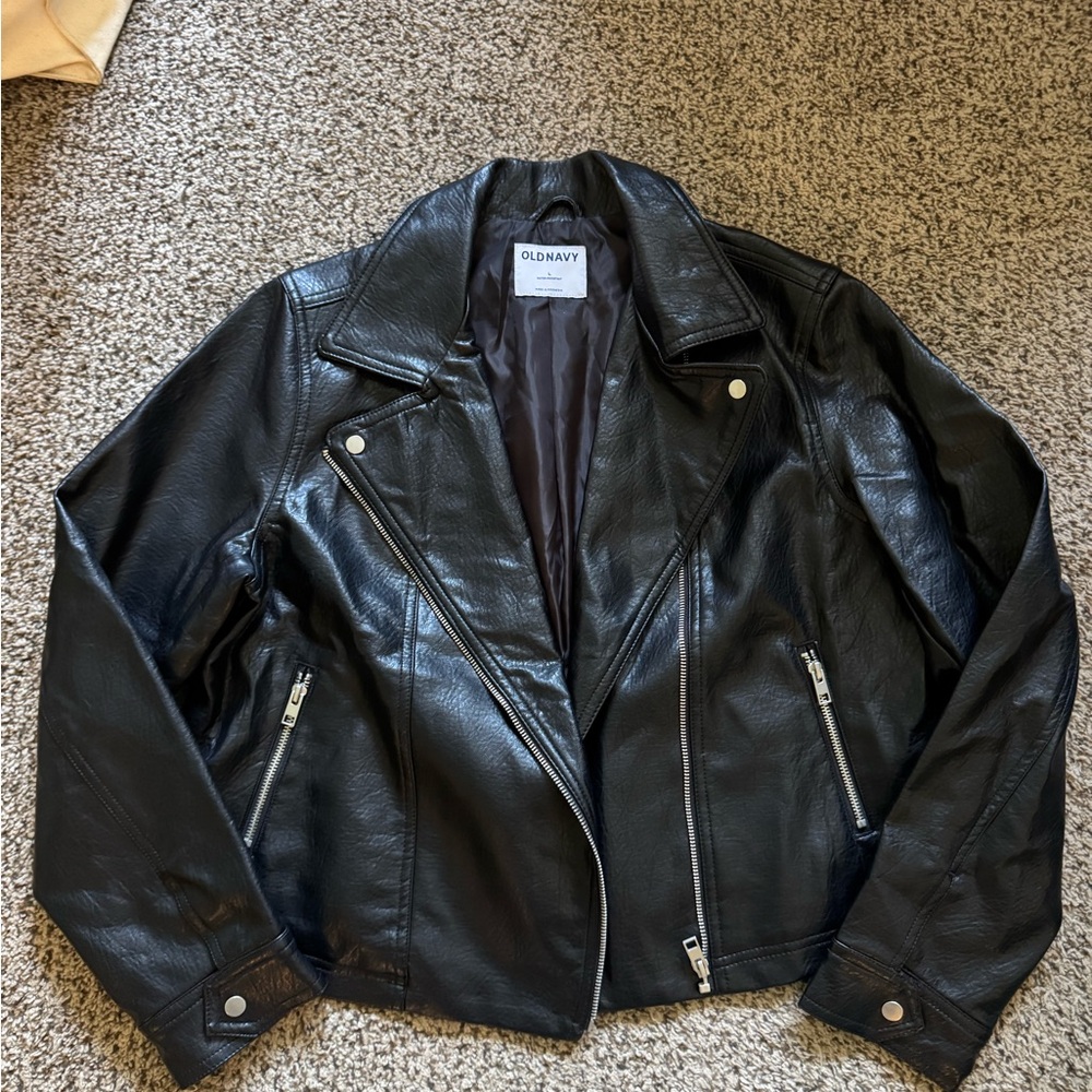 Old Navy Leather Jacket